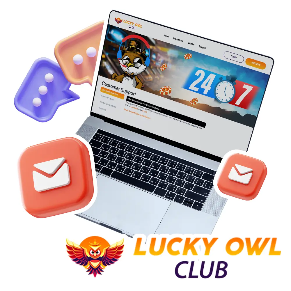 Contact Lucky Owl get in touch with us anytime.