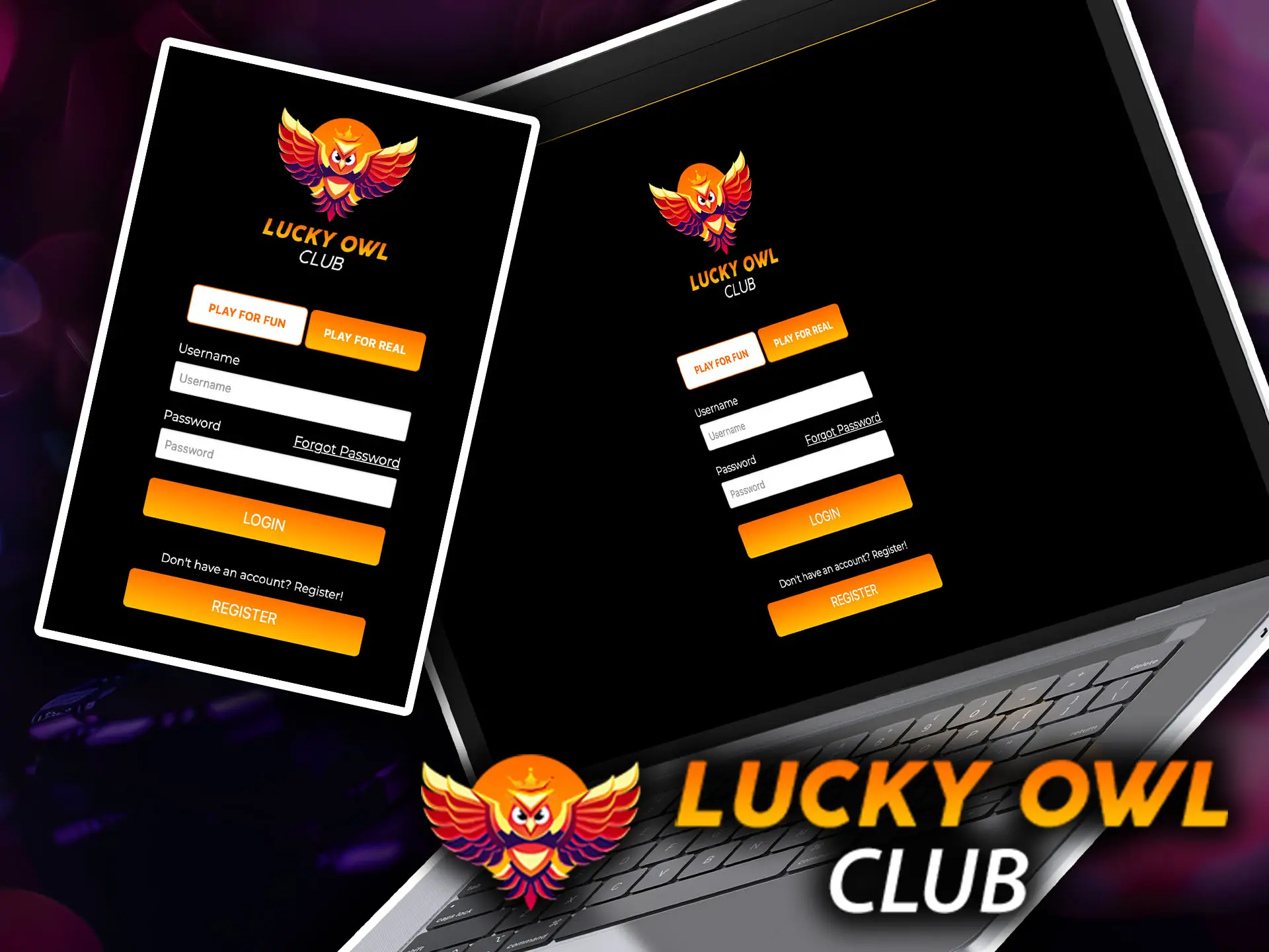 Login to Lucky Owl Casino access your account anytime.