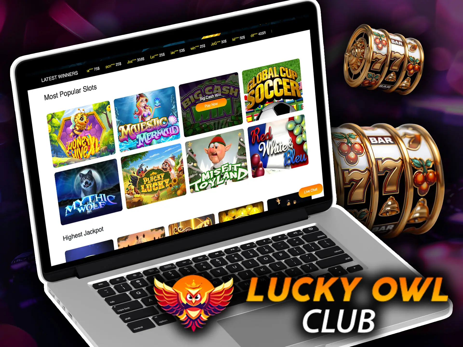 Best Slot Games at Lucky Owl discover the top choices.